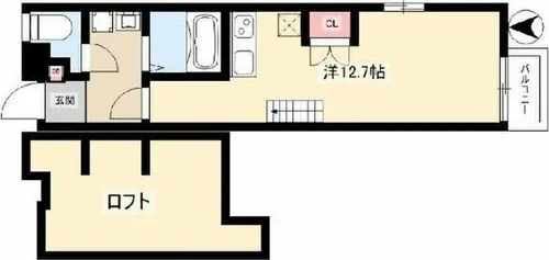 SuccessⅥ(サクセスシックス)【3階】の間取り