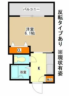ハウスパーク長居【2階】の間取り
