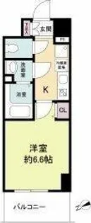 ベクス福島【3階】の間取り