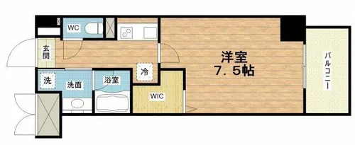 REXIA Shin Umeda DUO【5階】の間取り