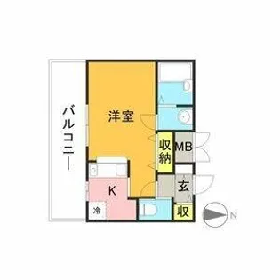 アコール住吉【11階】の間取り