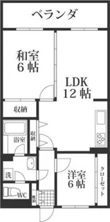 福岡県福岡市博多区麦野4丁目【マンション】の間取り