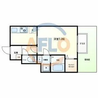 メゾンエーワン【1階】の間取り