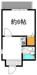 エーデルワイス塚本【101号室】の間取り
