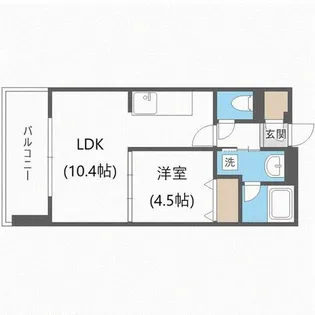 JP noie 円山表参道【5階】の間取り