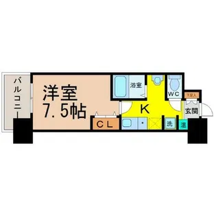 グランカーサ千代田【3階】の間取り