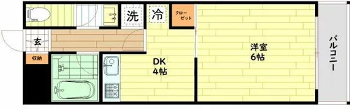 メゾンペルソナ【6階】の間取り