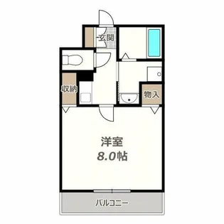フロラシオン【3階】の間取り