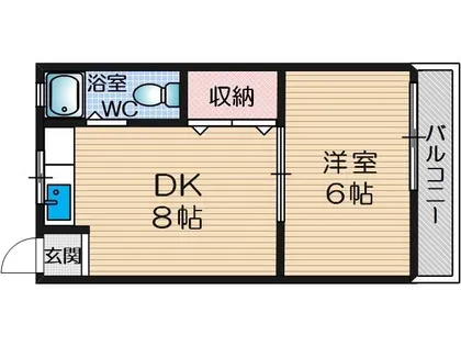 関山ビル【3階】の間取り