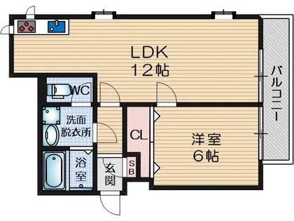 三井マンション【1階】の間取り