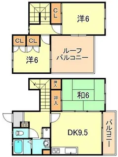 アグロス 3【2階】の間取り