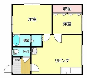ハイツひまわり【101号室】の間取り