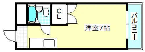 NYKビル【303号室】の間取り