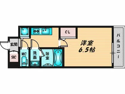 La Douceur北巽【13階】の間取り
