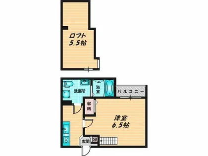 スターライト夕星【2階】の間取り