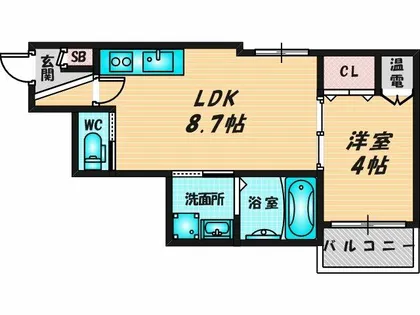 F asecia cer【2階】の間取り