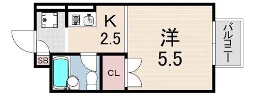 ラ・グラシア【2階】の間取り