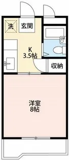 コーポラスN【B-5号室】の間取り