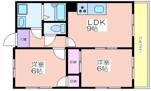 メゾンセレナ【2階】の間取り