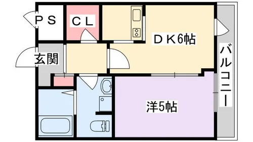 レオンズビル【710号室】の間取り