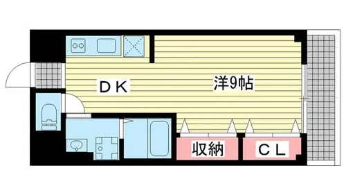 サンライズ城ヶ山【202号室】の間取り