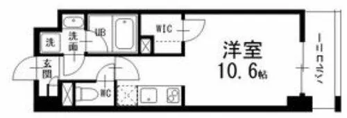 エスフィオーレ【7階】の間取り