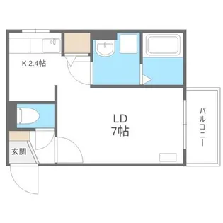 北海道札幌市手稲区前田五条14丁目【マンション】の間取り