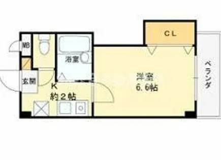 コラソンスクエア【3階】の間取り