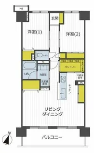 コスモ守山七番館【202号室】の間取り