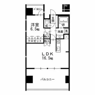 弥富通ライズ【11階】の間取り