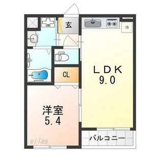 ノワ・メランジェ【3階】の間取り