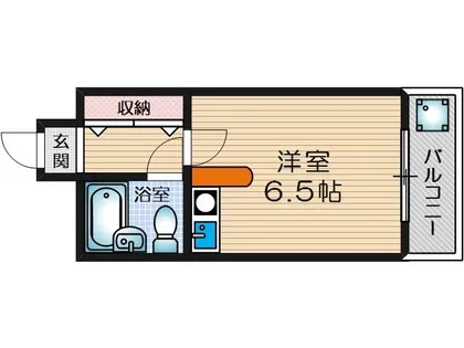 ビクトリア茨木【205号室】の間取り