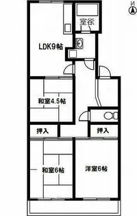 REGA INAZAWA【202号室】の間取り