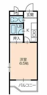 フィオーレ88【6階】の間取り