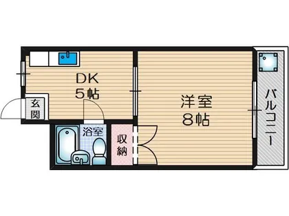 萩原マンション【302号室】の間取り