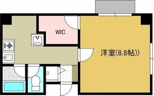 リバティハウス【1階】の間取り