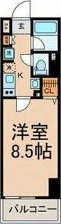 ベレーサ名駅ウエスト【7階】の間取り