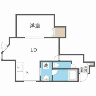 ジュワヴニール【2階】の間取り