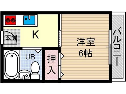リュイール樋口【2階】の間取り