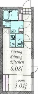 quador川名【2階】の間取り