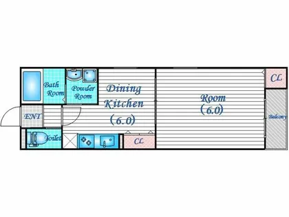 レトア福島【2階】の間取り