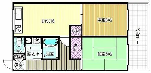 ドリームスクエア【3階】の間取り