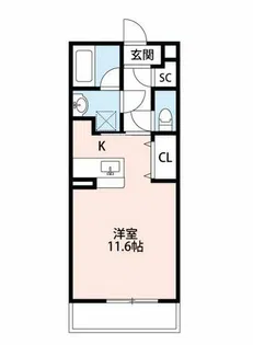 エスポワール【3階】の間取り