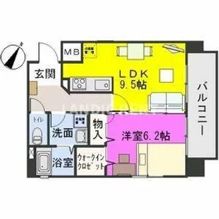 三川ビル【3階】の間取り