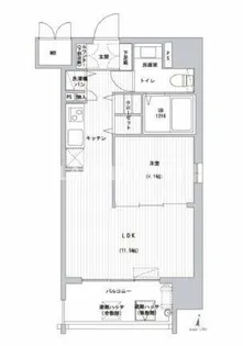 サヴォイフェアリーパーク【10階】の間取り