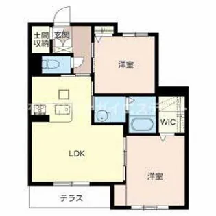 加東市喜田(シャーメゾン きた)【103号室】の間取り