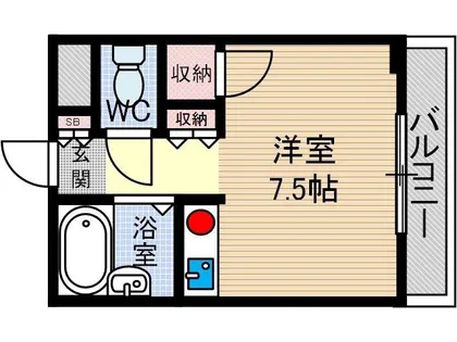 大阪府茨木市総持寺1丁目【マンション】の間取り