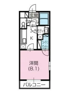 ESレジデンス【6階】の間取り