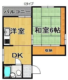 プレアール住之江公園Ⅳ【4階】の間取り