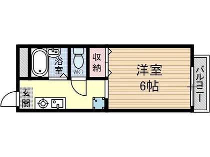 ウィンヒル上郡【2階】の間取り
